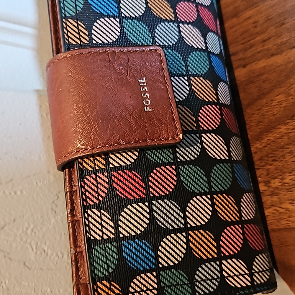 Fossil Logan Multi-Colour Women's Wallet - image 5